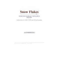 Snow Flakes (Webster's Korean Thesaurus Edition)
