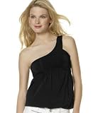 XOXO - XOXO One Shoulder Bubble Top