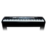 digital pianos Kurzweil SP2XS 88 Note Digital Stage Piano Hammer Action Keys 64 Programs 64 Voice Polyphony Includes Two 6 Inch Speakers and Stand Black and Chrome Electronics digital pianos