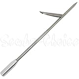 Scuba Choice Spearfishing 12" Stainless Steel Pole Spear Tip Single Barb Head