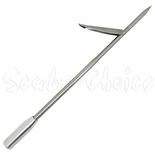 Scuba choice spearfishing 12" stainless steel pole spear tip…