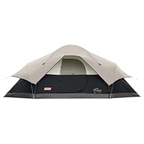 Coleman Red Canyon 8 Person Tent, Black
