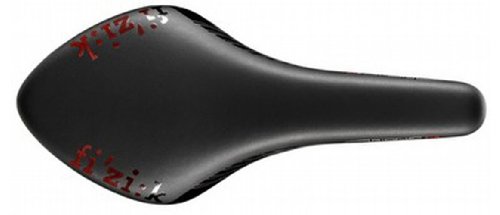 Fizik Arione CX Braided Wing Flex Road Bicycle Saddle (Black with Red Wings)