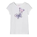 Girls' Circo&reg; Basic Butterfly Tee - True White