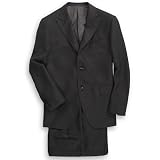charcoal high twist suit
