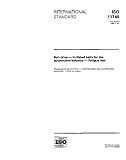 ISO 11749:1995, Belt drive - V-ribbed belts for the automotive industry - Fatigue test