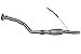 Pacesetter 324695 Raw Steel Direct Fit Catalytic Converter (Non C.A.R.B. Compliant)