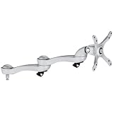 Hafele Ellipta Basic Long Monitor Arm, Standard 3-5 kg, Aluminum, Silver