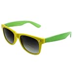 80's Retro Multi Color Neon Fluorescent Wayfarer Sunglasses