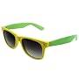 G&G 80's Retro Multi Color Neon Fluorescent Wayfarer Sunglasses
