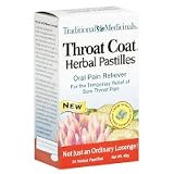 Traditional Medicinals Herbal Pastilles Throat Coat Herbal Pastilles 24 CT (Pack of 6)