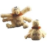Multipet's 6-Inch Plush Flea Dog Toy - Medium