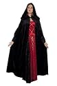 Std Size Adult (Approx. 52" Long, 60" wide) Black - Beautiful Crushed Panne' Velvet Cloak