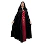 COLOR CHOICES!! Beautiful Crushed Panne' Velvet Hooded Cloak Great for Many Themes! POPULAR!