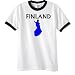 Finland (2) Ringer T-Shirt