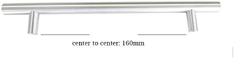 Valve Luxury Hardware Solid Brushed 9-inch Steel Cabinet and Drawer Bar Pull(Pack of 10)