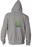 Reese Rocks My World Youth Zippered Hooded (Hoody) Sweatshirt Fleece Jacket ASH GREY SMALL