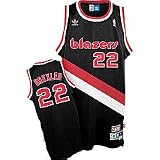 Adidas Portland Trail Blazers Clyde Drexler Youth (Sizes 8-20) Soul Swingman Road Jersey Small