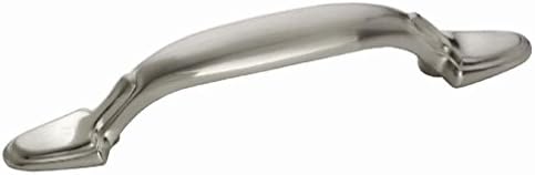 Box of 50 Satin Nickel Drawer Pulls 3" cc 5" Overall Length Box of 50 Pulls