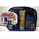 Deluxe Black See-thru Mesh & Vinyl Travel Bag for Men, # 35 - 1 ea