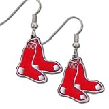 Boston Red Sox Dangle Earrings - MLB Baseball Fan Shop Sports Team Merchandise