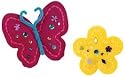 Butterfly With Flower Begin To Sew Kit-3-3/4 Inch x8 Inch