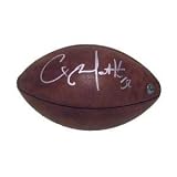 CLAY MATTHEW GREEN BAY PACKERS SIGNED AUTOGRAPHED FOOTBALL MATCHING HOLOGRAMS NUMBERS AND COA