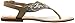 Naughty Monkey Women's Lotus Flat Dress Sandal