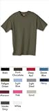 Hanes TAGLESS 6.1 Short Sleeve Tee 5250, Maroon, 3XL