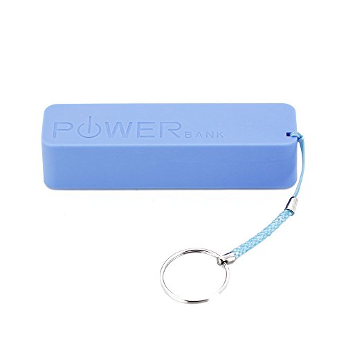 JoMobile 2600mAh USB Portable External Battery Power Bank Charger For Cell Phone (Blue)