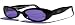 Porn Star Optics STILETTO Black Sunglasses with Purple Polycarbonate Lenses