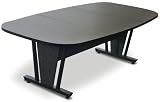 OFM 55118 Modular Conference Table in Graphite and Black