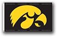 NCAA Iowa Hawkeyes 3-by-5 Foot Flag Hawk Logo with Grommets