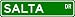 SALTA Street Sign ~ Personalized Family Lastname Sign ~ Gameroom, Basement, Garage Sign Novelty** ALUMINUM METAL