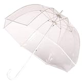 Frankford Fiberglass Clear Bubble Umbrella