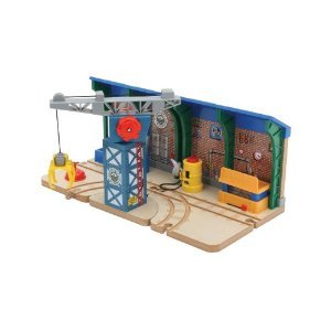 Thomas and Friends Wooden Railway - Repair and Go Station at Sodor Steamworks