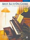 Alfred's Basic Adult Piano Course, All-In-One, Level 2 w/CD [STUDENT EDITION]