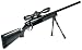 UTG Gen 3 AccuShot Competition Master Sniper Rifle, Black