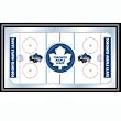 NHL Toronto Maple Leafs Framed Hockey Rink Mirror