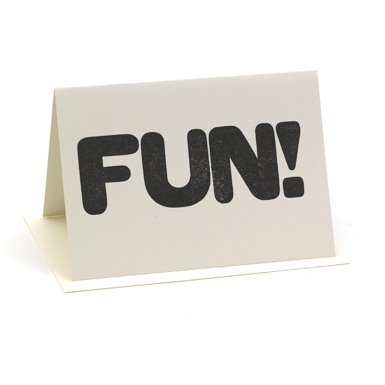 Fun Single Greeting Card