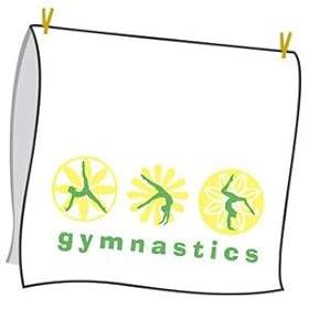 Gymnastics Silk Screened Towel