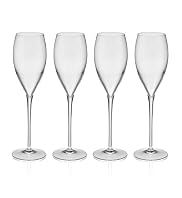 4 Magnificio Flute Glasses