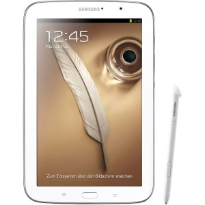 Samsung Galaxy Note GT-N5110 16 GB Tablet - 8 - Samsung Exynos 1.60 GHz - Marble White WHITE 8IN GALAXY NOTE 16GB 2 GB RAM - Android 4.1 Jelly Bean - Slate - Multi-touch Screen 1280 x 800 WXGA Display - Bluetooth