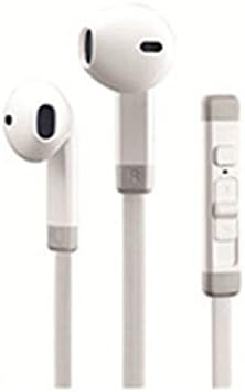 Loveacc®s800 3.5mm Premium Stereo In-ear Handsfree Headset Earbuds Headphone with Microphone & Volume Control Earphones Earbuds with Remote and Mic for the Ios Devices and Android Devices (White)