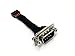 GORITE Short Serial DB9 to 2.0mm 10 Pin Header Cable - 2 Inches