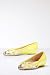 Loeffler Randall Bernadette Flats in Yellow Image
