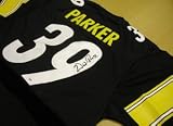 Willie Parker Signed Black Steelers Jersey
