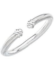 Lux Sterling Silver Hollow Snake Bracelet