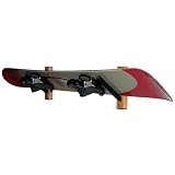Del Sol Racks Snowboard Rack (Pine) 1 Space Angle 2011