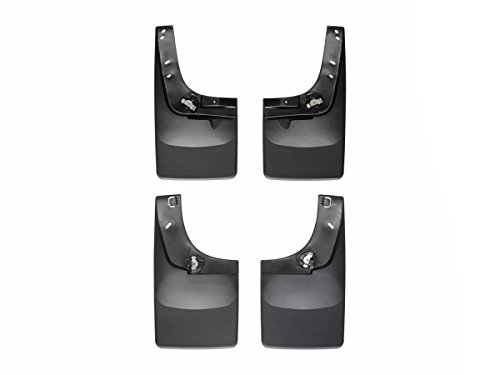 2008 - 2013 GMC Sierra - WeatherTech - Mud Flap - No Drill - Front & Rear